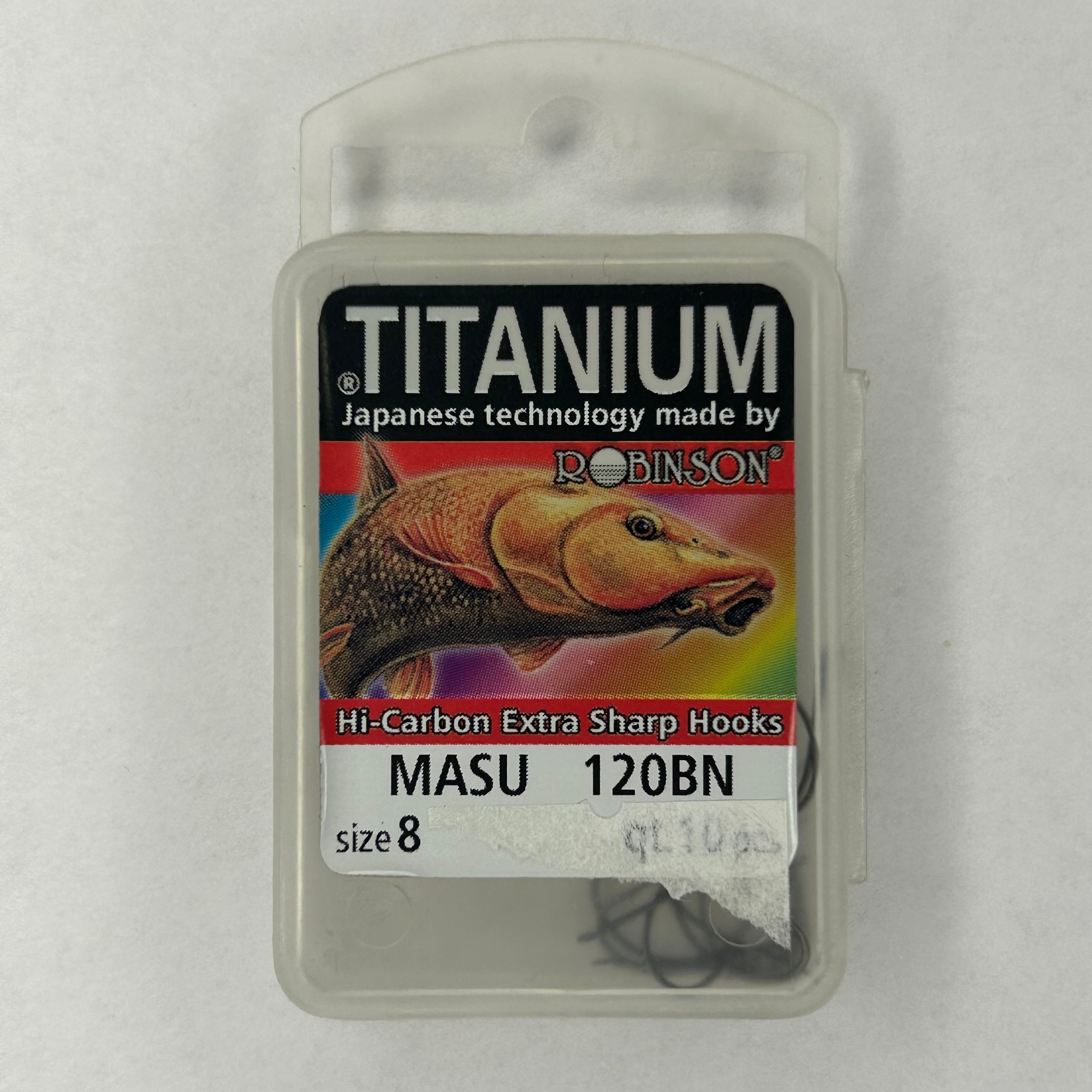 Robinson Haken Titanium Masu 120 BN 10 Stk.